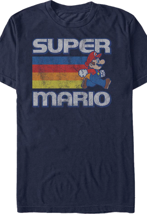 Retro Running Super Mario Bros. T-Shirt