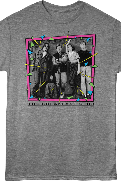 Retro Shapes Breakfast Club T-Shirt - main product image