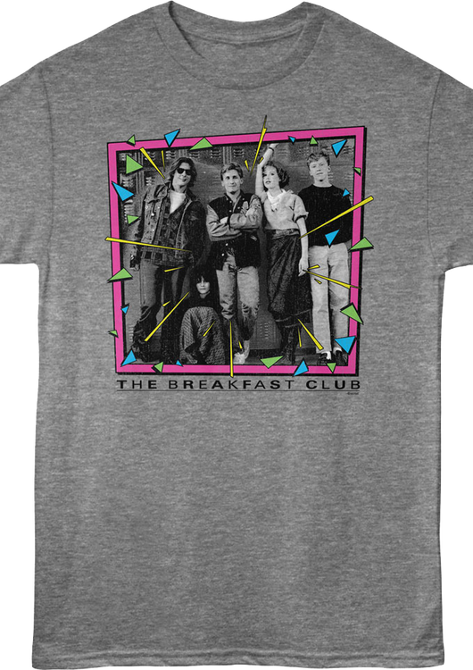 Retro Shapes Breakfast Club T-Shirt - main product image
