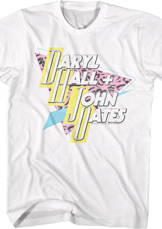 Retro Shapes Hall & Oates T-Shirt - main product image