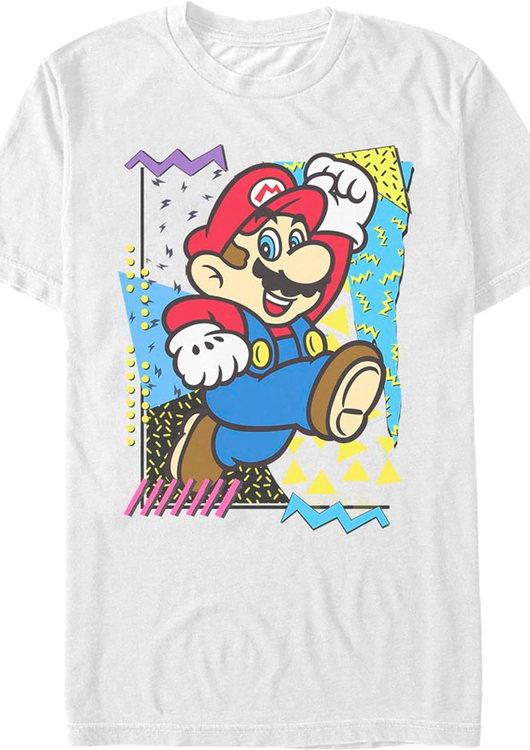 Retro Shapes Super Mario Bros. T-Shirt - main product image