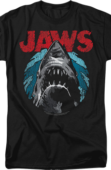 Retro Shark Attack Jaws T-Shirt