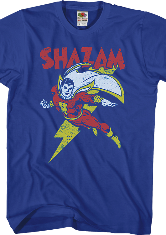 Retro Shazam DC Comics T-Shirt - main product image