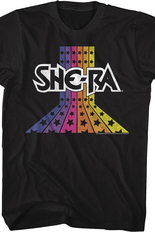 Retro She-Ra Stars Masters of the Universe T-Shirtmain product image