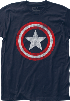 Retro Shield Captain America T-Shirt