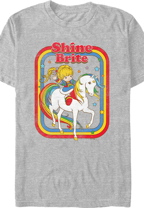 Heather Retro Shine Brite Rainbow Brite T-Shirt