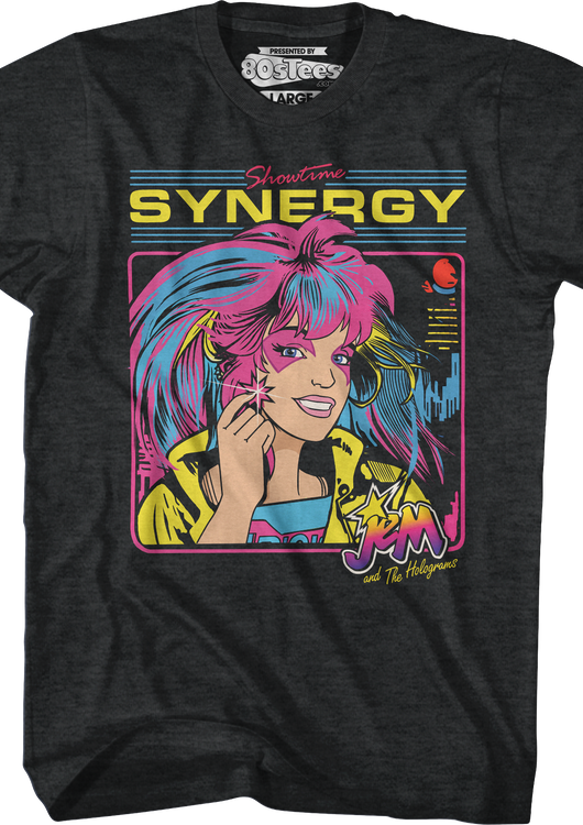 Retro Showtime Synergy Jem T-Shirt - main product image