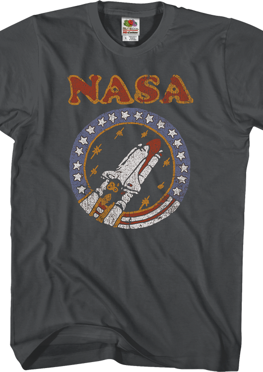 Retro Shuttle NASA T-Shirt - main product image
