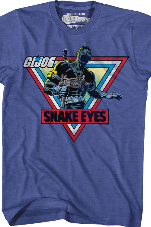 Retro Snake Eyes GI Joe T-Shirtmain product image