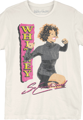 Retro So Emotional Whitney Houston T-Shirt