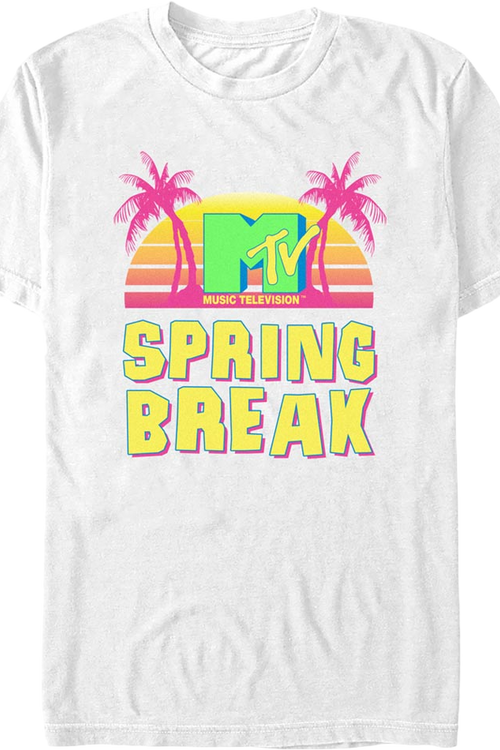 Retro Spring Break MTV Shirtmain product image