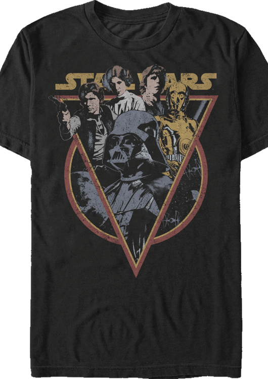 Retro Star Wars T-Shirt - main product image