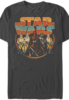 Retro Star Wars The Last Jedi T-Shirt