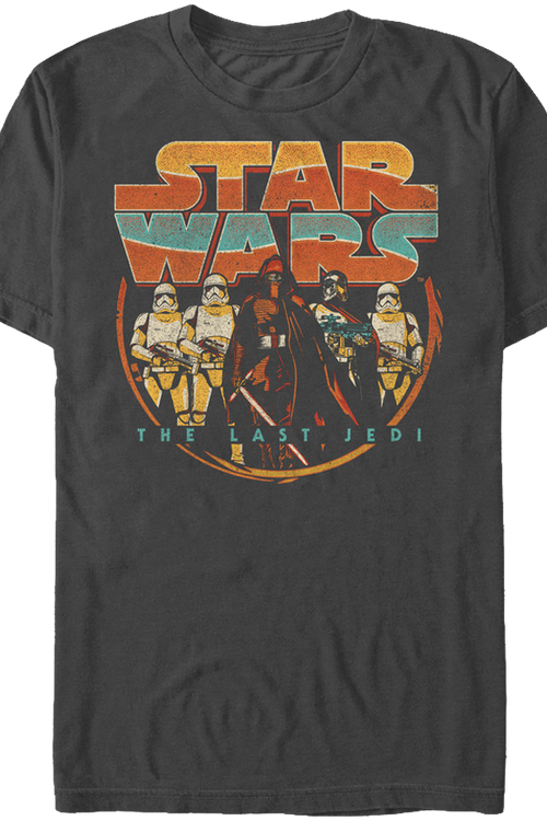 Retro Star Wars The Last Jedi T-Shirtmain product image