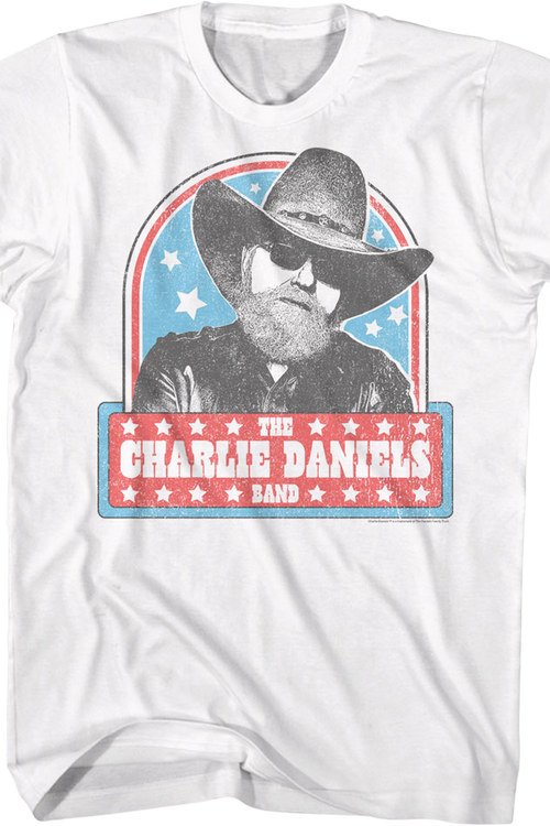 Retro Stars Charlie Daniels Band T-Shirtmain product image