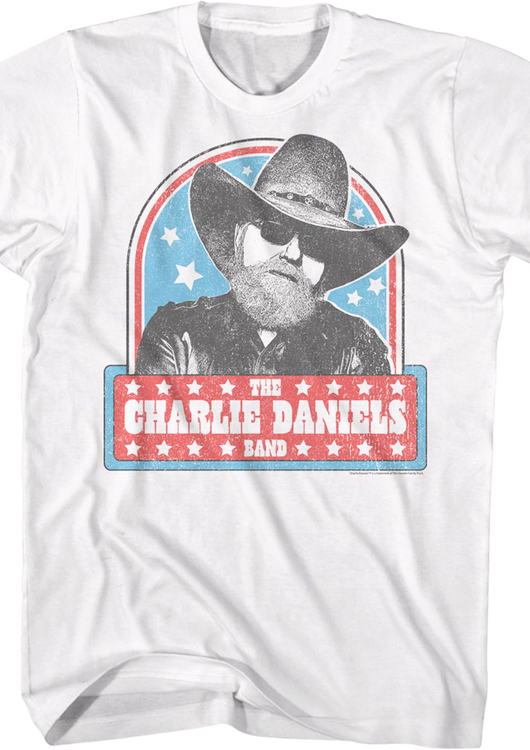 Retro Stars Charlie Daniels Band T-Shirt - main product image