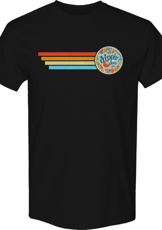 Retro Stripes Dippin' Dots T-Shirt - main product image