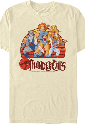 Retro Sunset ThunderCats T-Shirt
