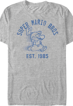 Retro Super Mario Bros. Est. 1985 Nintendo T-Shirt