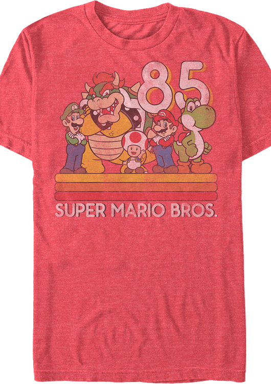 Retro Super Mario Bros. T-Shirt - main product image