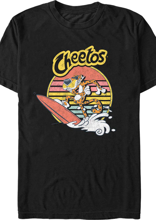 Retro Surfboard Cheetos T-Shirt - main product image