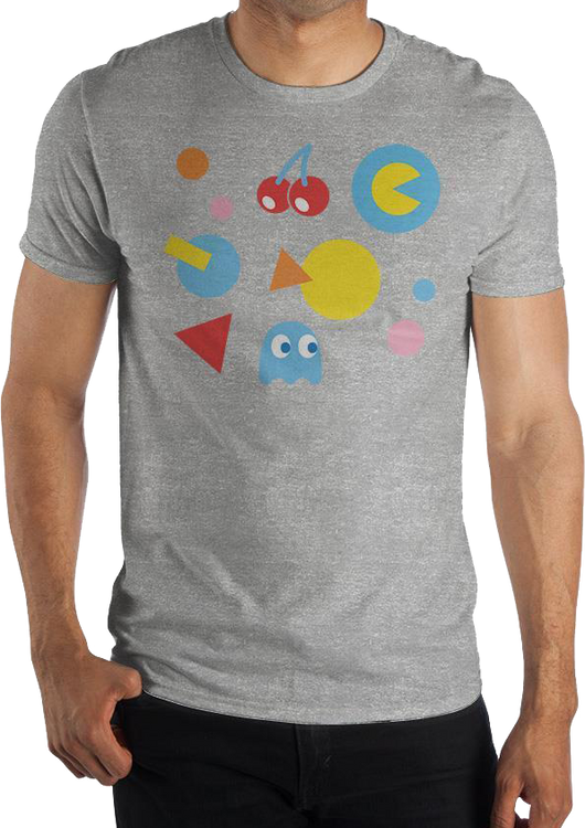 Retro Symbols Pac-Man T-Shirt - main product image