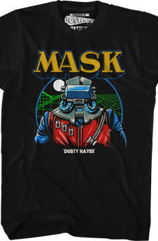 Retro Dusty Hayes MASK T-Shirt