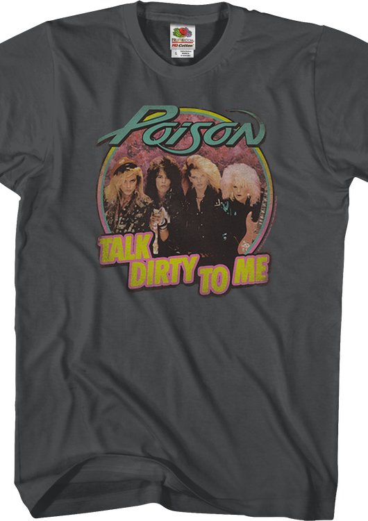 Retro Talk Dirty To Me Poison T-Shirt - main product image