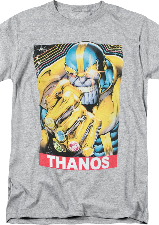 Retro Thanos Marvel Comics T-Shirt - main product image