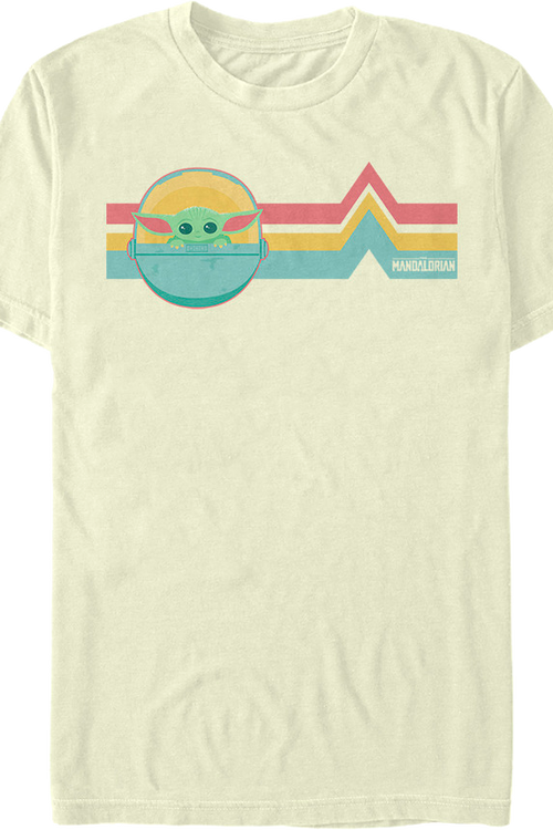 Retro The Child Star Wars The Mandalorian T-Shirt - main product image