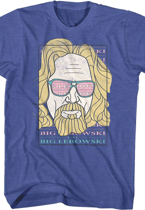 Retro The Dude Big Lebowski T-Shirt