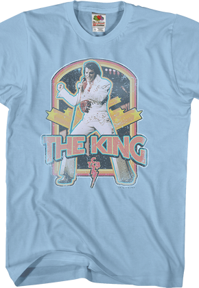 Retro The King Elvis Presley T-Shirt