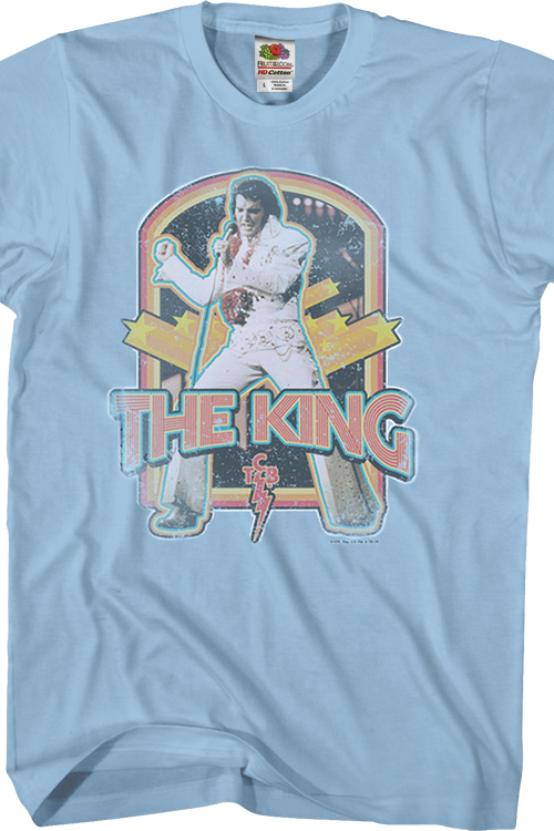 Retro The King Elvis Presley T-Shirt - main product image