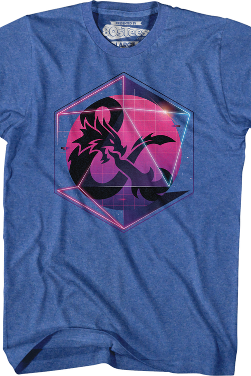 Retro Time Continuum Dungeons & Dragons T-Shirtmain product image