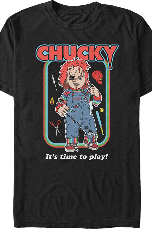 Retro Time To Play Child's Play T-Shirtmain product image