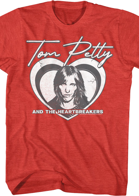 Retro Tom Petty And The Heartbreakers T-Shirt - main product image