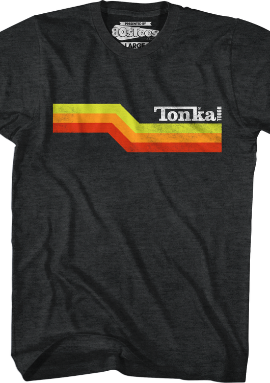 Retro Tough Stripes Tonka T-Shirt - main product image