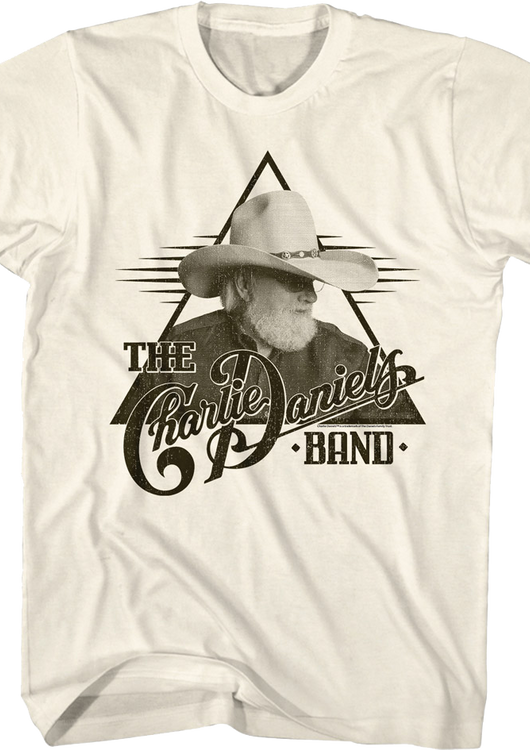Retro Triangle Charlie Daniels Band T-Shirt - main product image