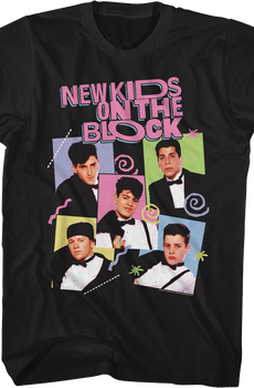 Retro Tuxedos New Kids On The Block T-Shirt