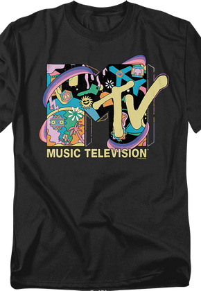 Retro Vacation Logo MTV T-Shirt
