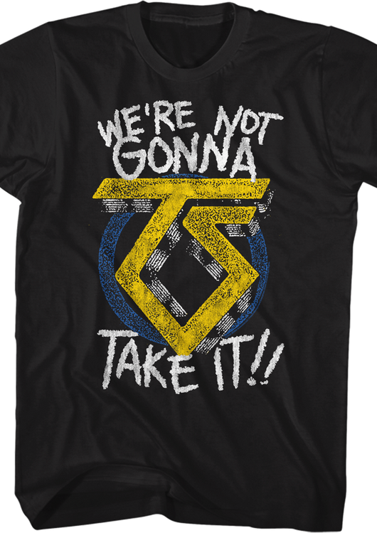 Retro We're Not Gonna Take It Twisted Sister T-Shirt - main product image