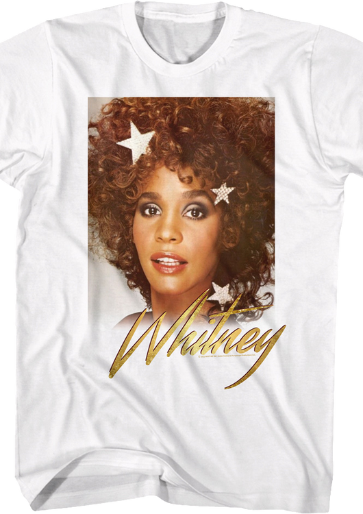 Retro Whitney Houston T-Shirt - main product image