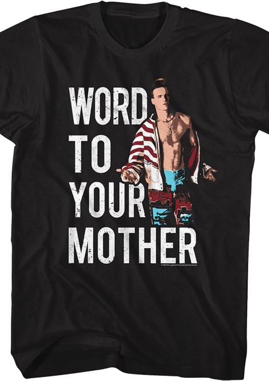 Retro Word To Your Mother Vanilla Ice T-Shirt - main product image
