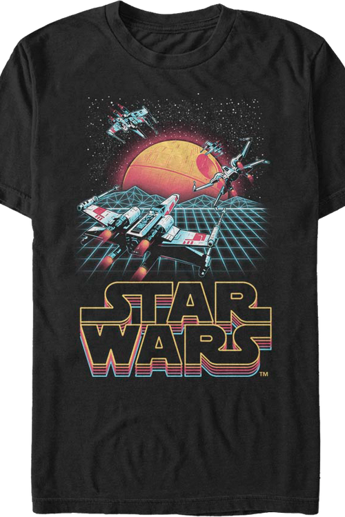 Retro X-Wing Starfighters Star Wars T-Shirtmain product image