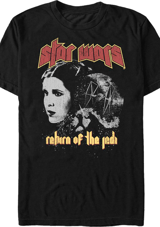Return Of The Jedi Black And White Collage Star Wars T-Shirt - main product image