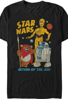 Return Of The Jedi Friends Star Wars T-Shirt