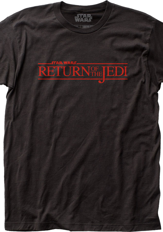 Return Of The Jedi Logo Star Wars T-Shirt - main product image