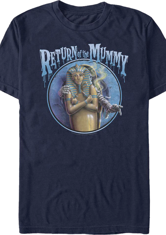 Return Of The Mummy Goosebumps T-Shirt - main product image