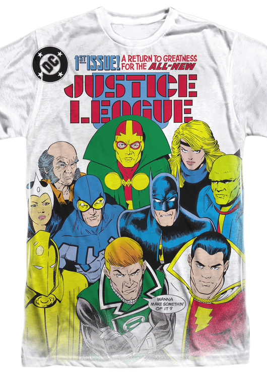 Return To Greatness Justice League T-Shirt - main product image