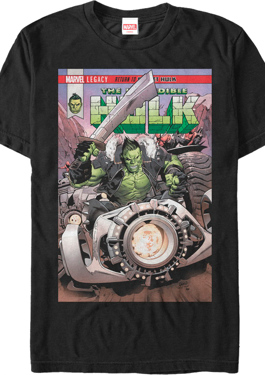 Return To Planet Hulk Marvel Comics T-Shirt - main product image